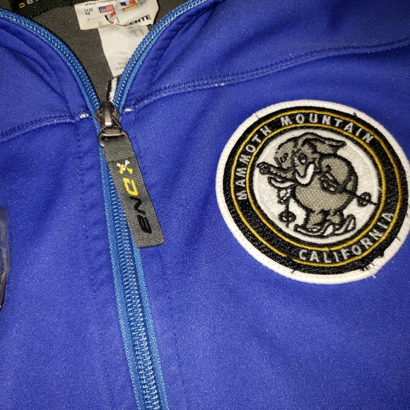 DESCENTE blue and grey jacket customized for Mammoth Mountain California - Picture 4 of 8